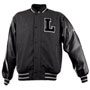 LONSDALE OXFORD Baseball Jacket Anthracite 118025 - Lonsdale London 1