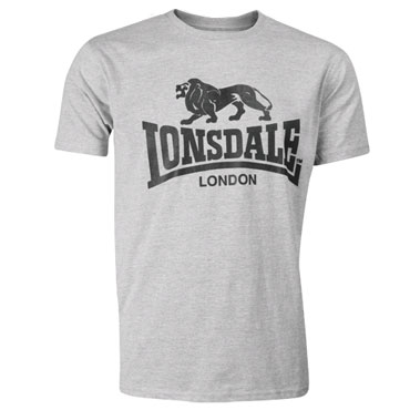 LONSDALE Promo T-shirt Gris camiseta