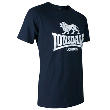 Camiseta LONSDALE Promo Azul Marino camiseta 1