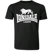 LONSDALE Promo T-Shirt Black 119083 - Lonsdale London