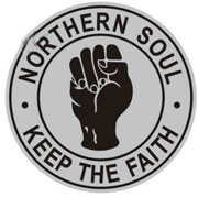NORTHERN SOUL Keep the Faith Pin Metalico / Metal Pin