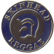 SKINHEAD REGGAE Metal Pin / Pin Metalico