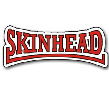 Skinhead traditional pin Metallanstecker 