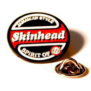SKINHEAD JAMAICAN STYLE PIN METÁLICO