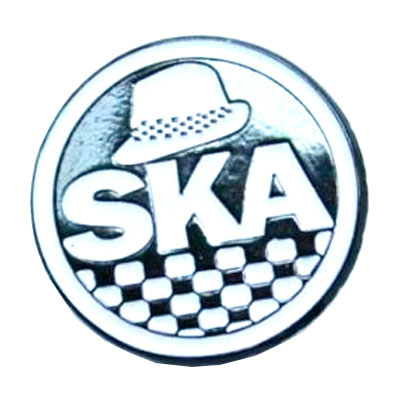 SKA FOR PIE Metal Pin 1