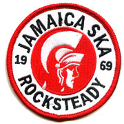 foto del parche bordado jamaican ska and rocksteady