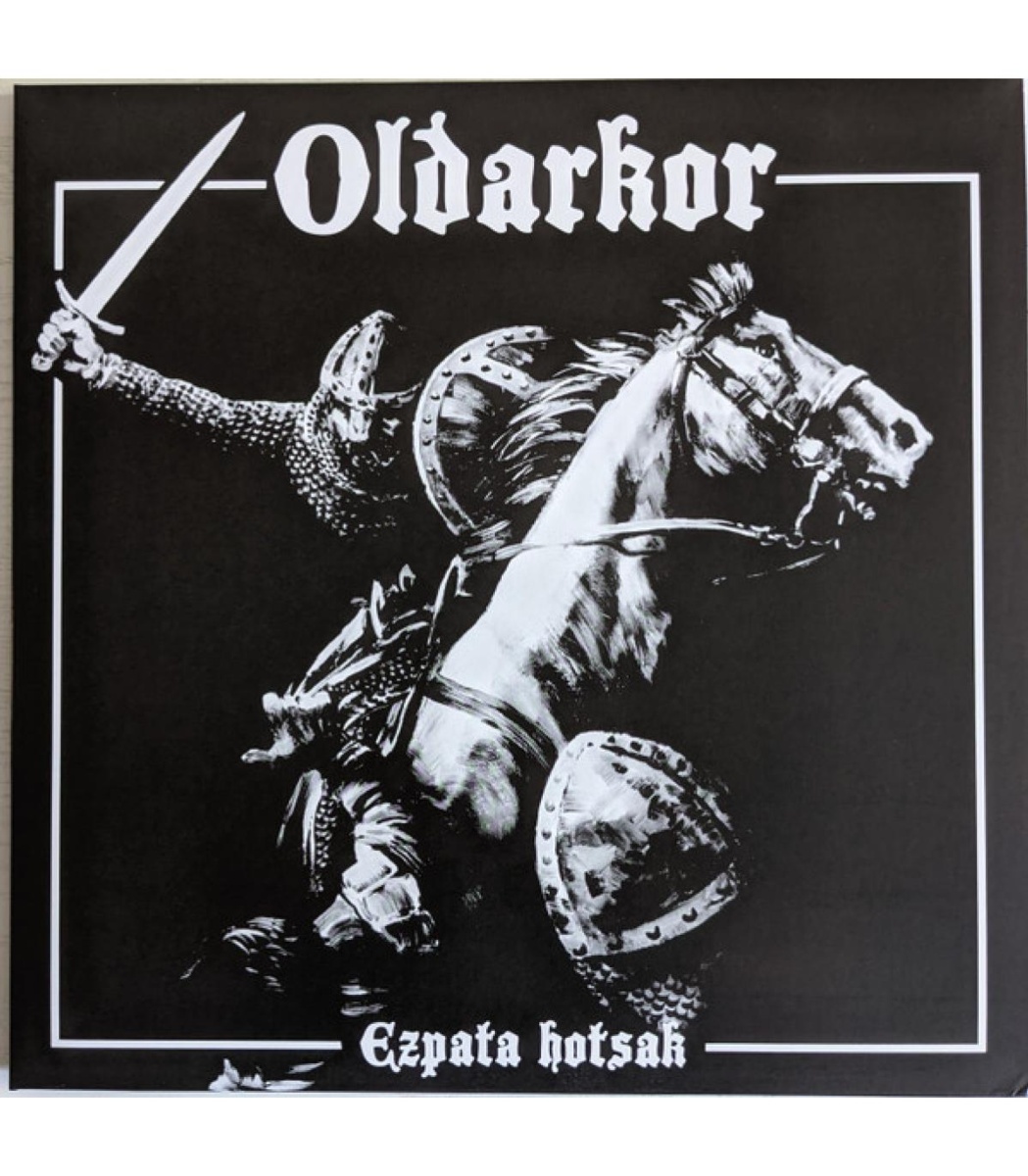 Portada del disco OLDARKOR Ezpata Hotsak LP 