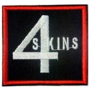 Logo patch 4-SKINS Cuadrado