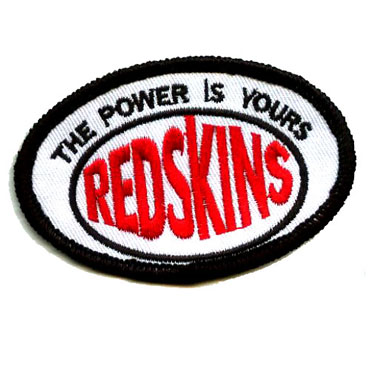 RED SKINS The power is yours Parche
