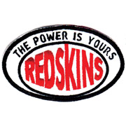 RED SKINS The power is yours Patch