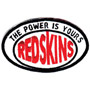 RED SKINS The power is yours Parche 1