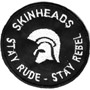 Picture SKINHEADS STAY RUDE STAY REBEL STAY SHARP Patch 1