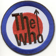 THE WHO Mod Tarjet Embroided Patch