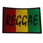 REGGAE JAMAICAN FLAG Patch