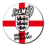 SHAM 69 Harry Up England Pegatina / Sticker 1