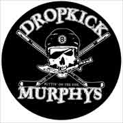 DROPKICK MURPHYS Skull Pegatina / Sticker