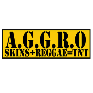 AGGRO Skins Reggae TNT Pegatina PVC / PVC Sticker
