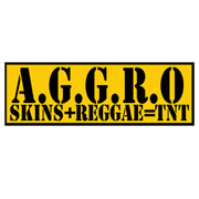 AGGRO Skins and Reggae TNT Pegatina PVC / PVC Sticker
