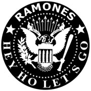 Ramones logo sticker