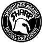Sharp logo pegatina redonda 1