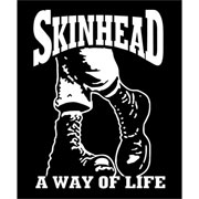 Skinhead A Way of Life botas pegatina