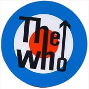 THE WHO Mod Target Sticker 