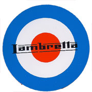 LAMBRETTA Mod Target Sticker