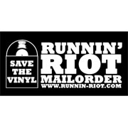 RUNNIN RIOT Save the Vinyl 2 Sticker / Pegatina PVC