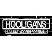 HOOLIGANS Against modern football Sticker PVC