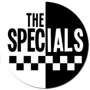 THE SPECIALS Circle Two Tone Pegatina / Sticker
