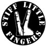 STIFF LITTLE FINGERS Two Fingers Pegatina / Sticker 1