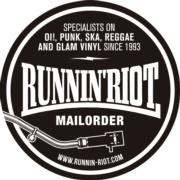 RUNNIN RIOT Vinyl Specialists Pegatina / Sticker