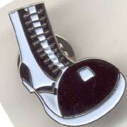 Image for THE OPPRESSED Boot Metal Pin