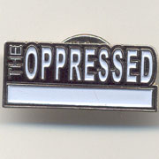THE OPPRESSED Logo Pin Metalico / Metal Pin
