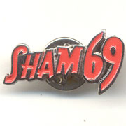 Sham 69 Logo Pin Metalico / Metal Pin