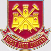 WEST HAM UNITED Logo Metal Pin Metalico 