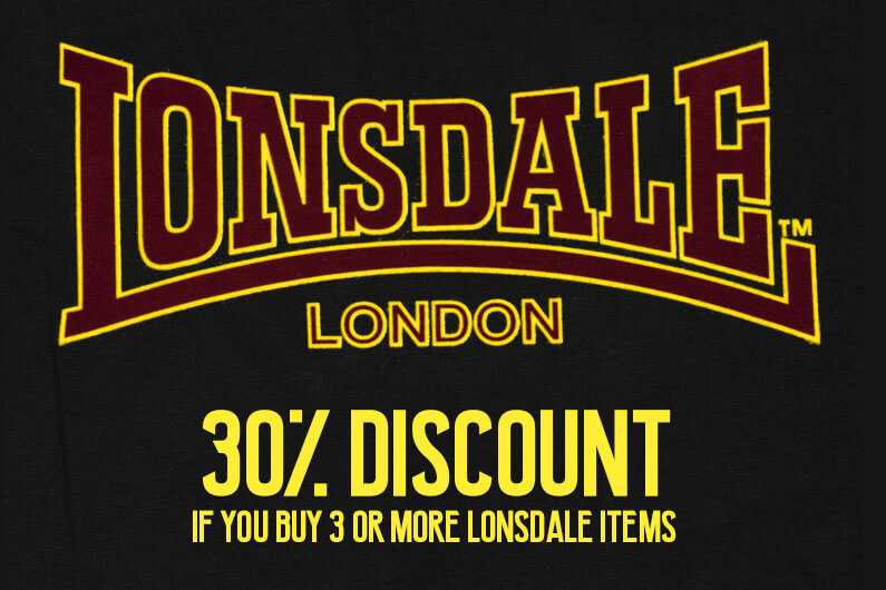 Slide promotion Lonsdale 20%