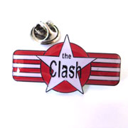 THE CLASH Army Metal Pin