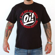 RUNNIN RIOT Oi! If the Kids Are United T-shirt SPECIAL PRICE