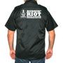RUNNIN RIOT Save the Vinyl shirt / Camisa Negra 1