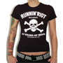 RUNNIN RIOT 17 Years of Hell GIRL T-shirt 1