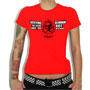 RUNNIN RIOT Serving Front Red Girl T-Shirt / Camiseta Chica 1