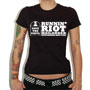 RUNNIN RIOT Save the Vinyl T-shirt / Camiseta Negra CHICA 1