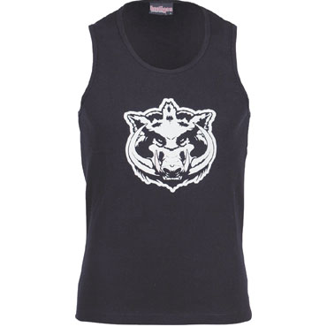 Tank Top Boar black / Camiseta de tirantes negra HOOLIGAN STREETWEAR