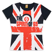 SPIRIT OF 69 - Union Target Girl T-Shirt Navy / Camiseta Chica