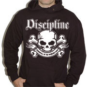 DISCIPLINE Downfall of the working man Hooded