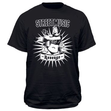 STREET MUSIC Revenge T-shirt Camiseta