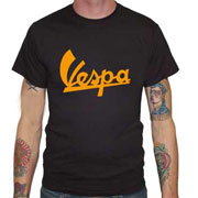 VESPA 60´s Black T-shirt / Camiseta Negra