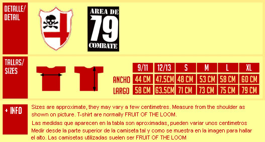AREA DE COMBATE Futbol Tshirt