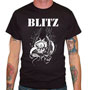 Great punk oi! tshirt of BLITZ Warriors in black 1